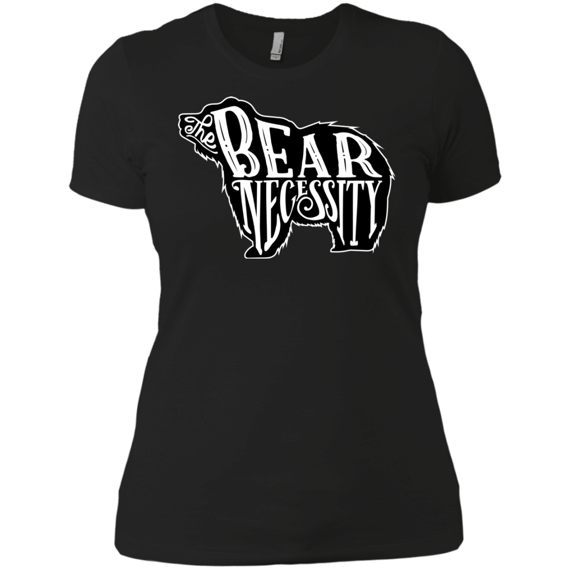 T-Shirts Black / X-Small The Bear Necessity Women's Premium T-Shirt