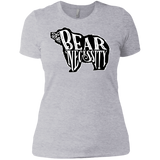 T-Shirts Heather Grey / X-Small The Bear Necessity Women's Premium T-Shirt
