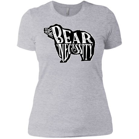 T-Shirts Heather Grey / X-Small The Bear Necessity Women's Premium T-Shirt