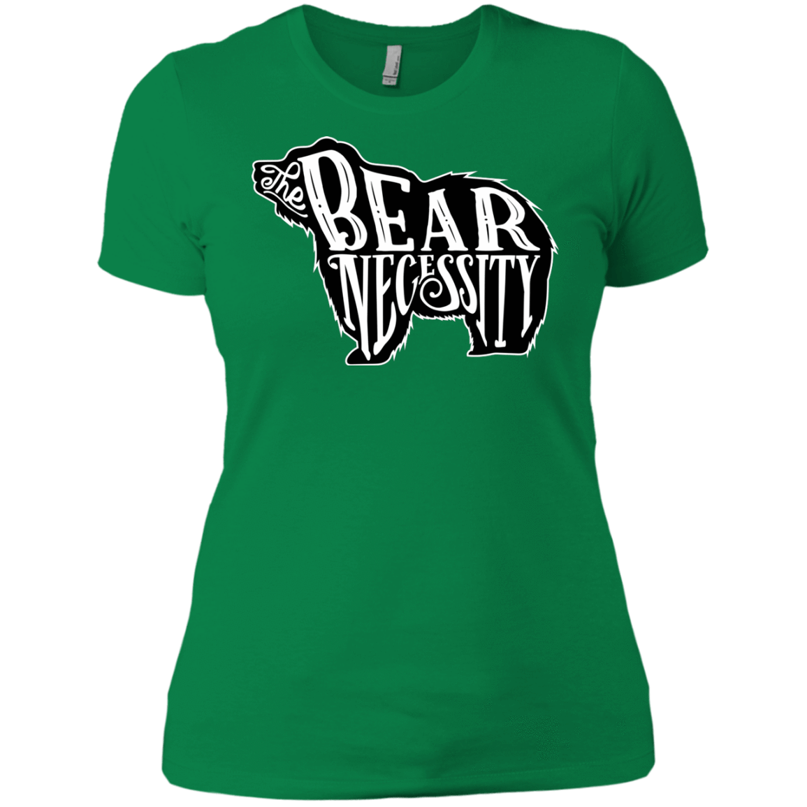 T-Shirts Kelly Green / X-Small The Bear Necessity Women's Premium T-Shirt