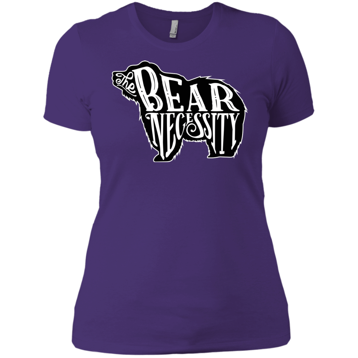 T-Shirts Purple Rush/ / X-Small The Bear Necessity Women's Premium T-Shirt