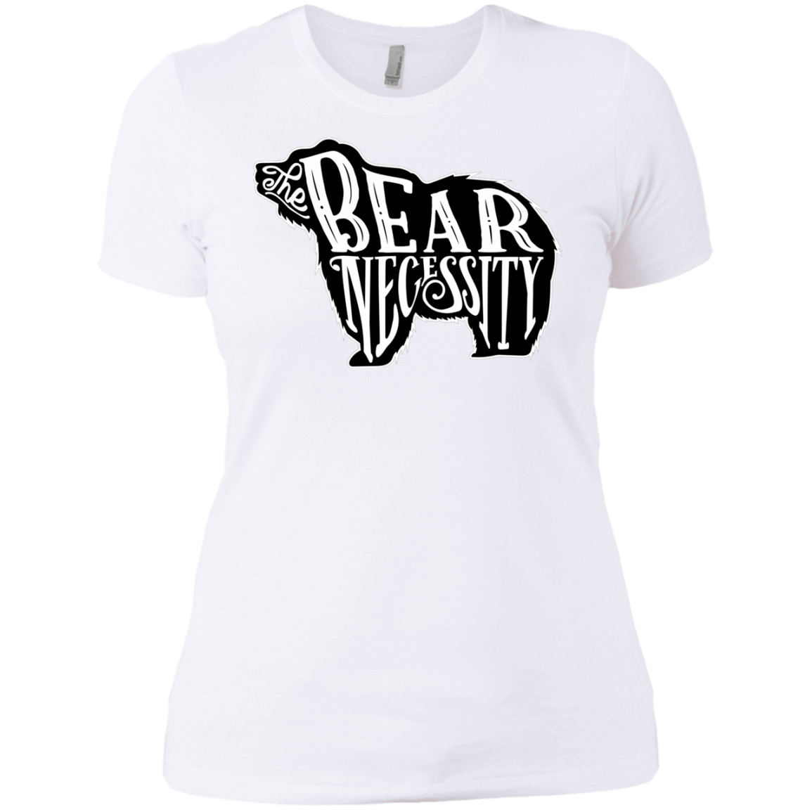 T-Shirts White / X-Small The Bear Necessity Women's Premium T-Shirt