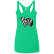 T-Shirts Envy / X-Small The Bear Necessity Women's Triblend Racerback Tank
