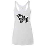 The Bear Necessity Women's Triblend Racerback Tank