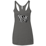 The Bear Necessity Women's Triblend Racerback Tank