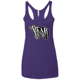 The Bear Necessity Women's Triblend Racerback Tank
