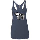T-Shirts Vintage Navy / X-Small The Bear Necessity Women's Triblend Racerback Tank