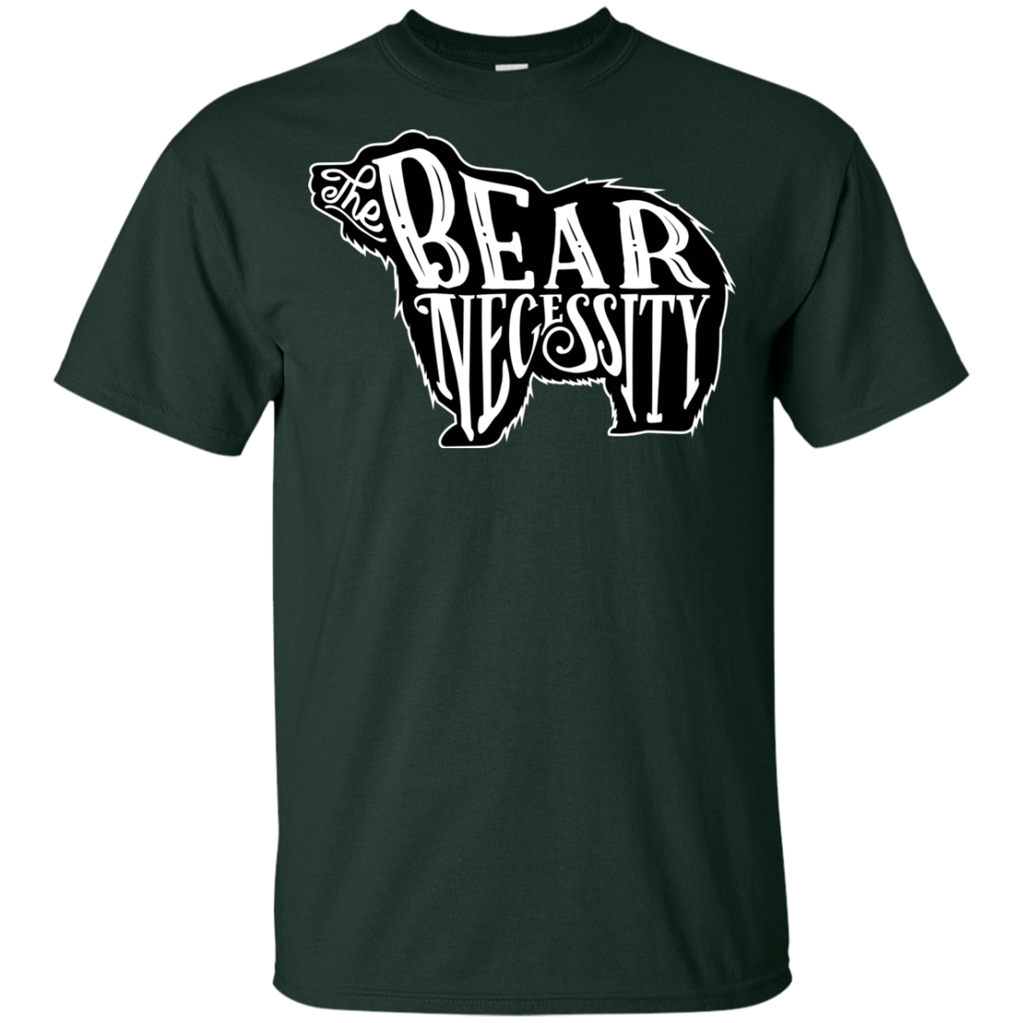 T-Shirts Forest / YXS The Bear Necessity Youth T-Shirt