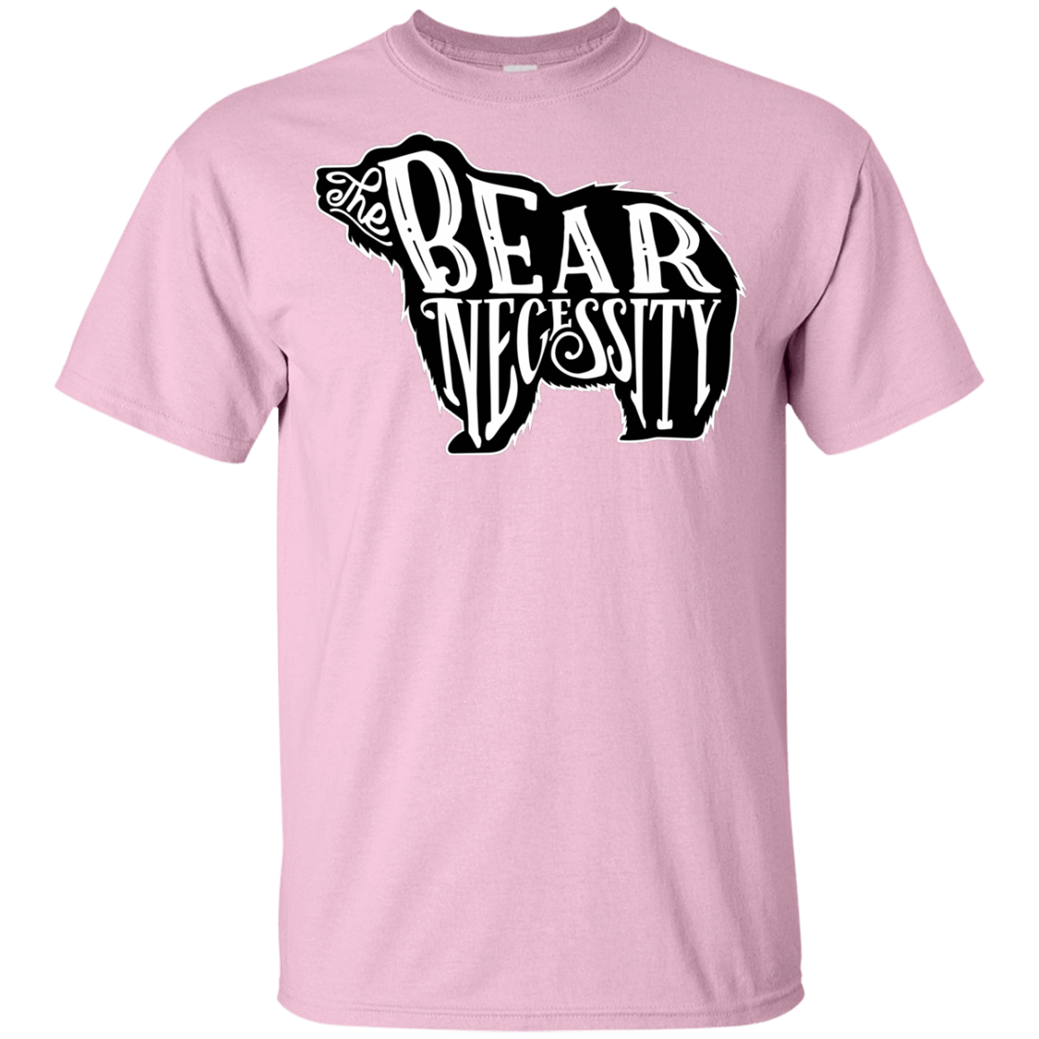 T-Shirts Light Pink / YXS The Bear Necessity Youth T-Shirt