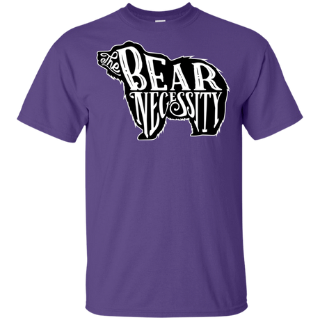 T-Shirts Purple / YXS The Bear Necessity Youth T-Shirt