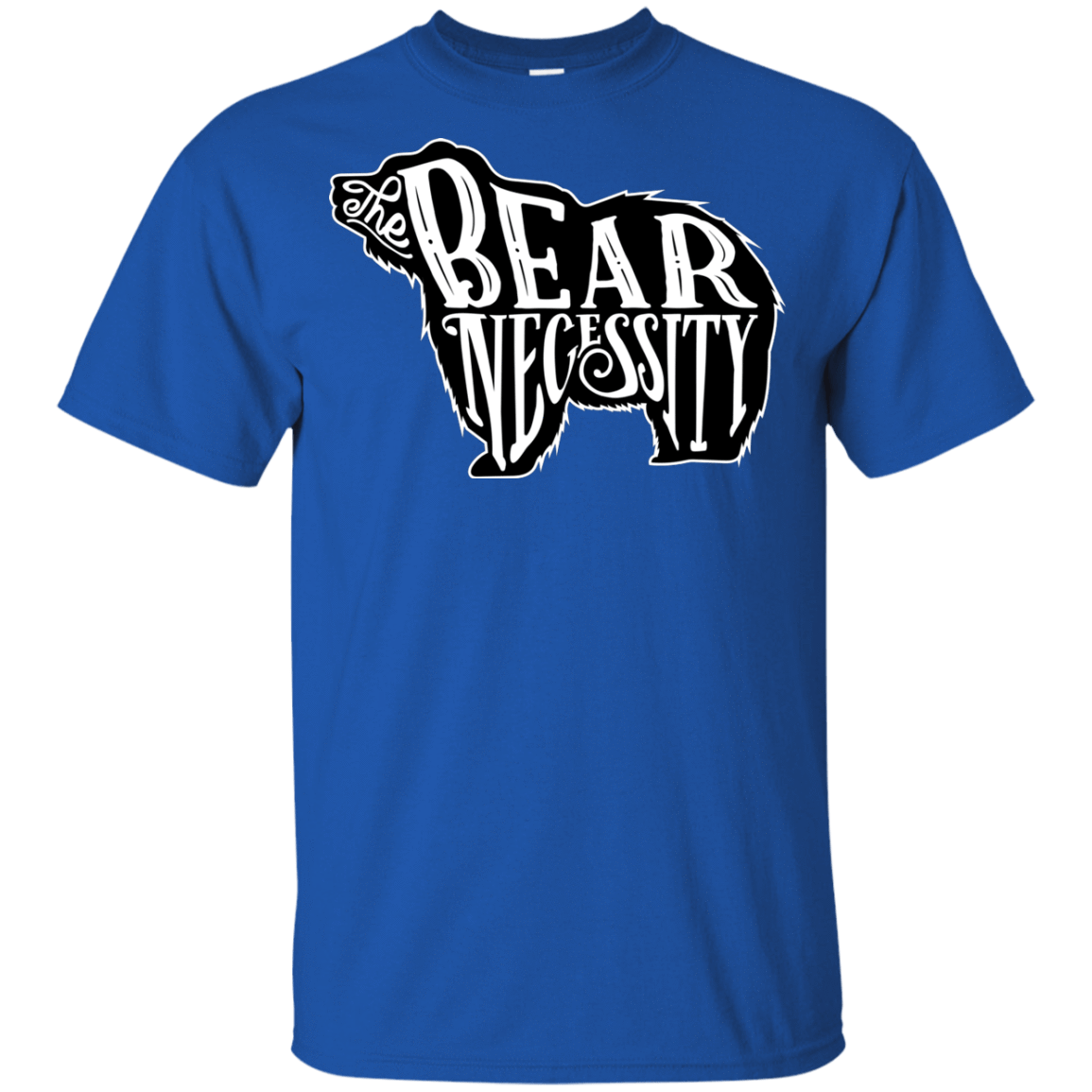 T-Shirts Royal / YXS The Bear Necessity Youth T-Shirt
