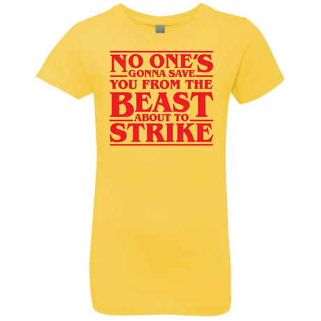 T-Shirts Vibrant Yellow / YXS The Beast Girls Premium T-Shirt