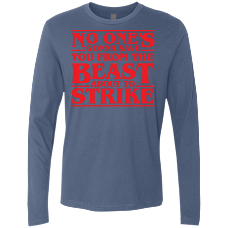 T-Shirts Indigo / Small The Beast Men's Premium Long Sleeve