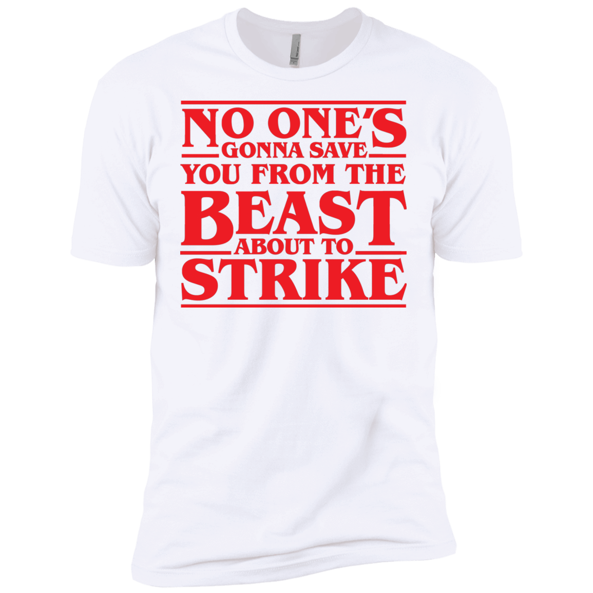 T-Shirts White / X-Small The Beast Men's Premium T-Shirt