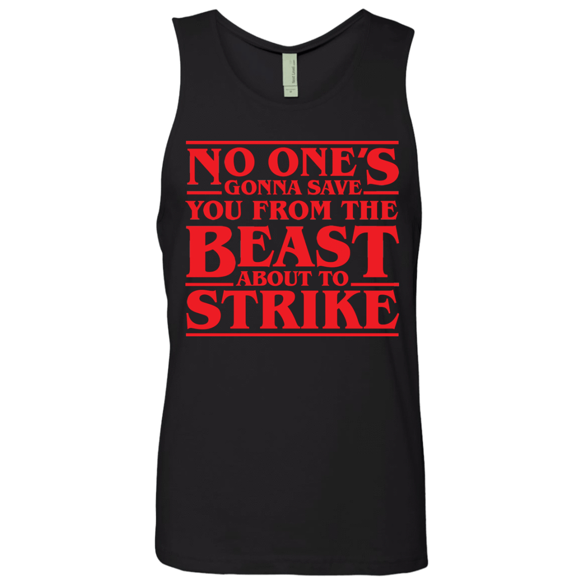 T-Shirts Black / Small The Beast Men's Premium Tank Top