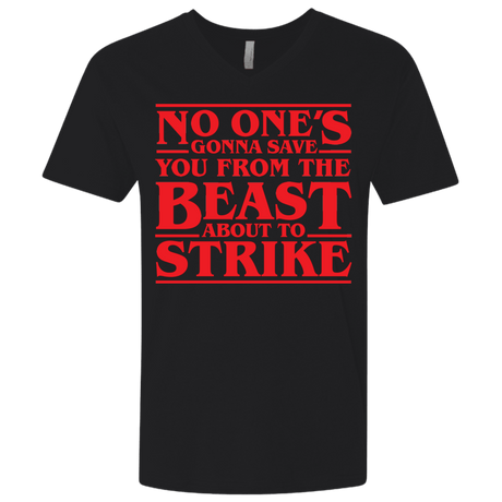 T-Shirts Black / X-Small The Beast Men's Premium V-Neck
