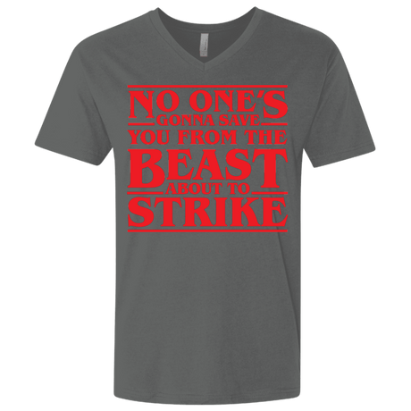 T-Shirts Heavy Metal / X-Small The Beast Men's Premium V-Neck