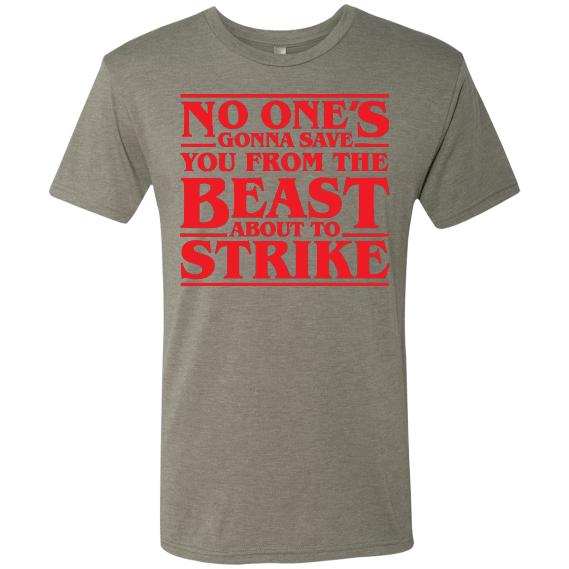 T-Shirts Venetian Grey / Small The Beast Men's Triblend T-Shirt