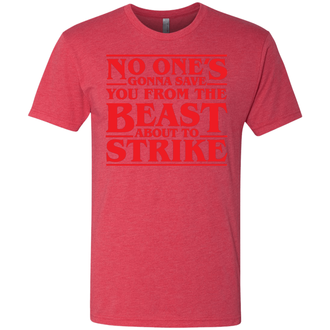T-Shirts Vintage Red / Small The Beast Men's Triblend T-Shirt