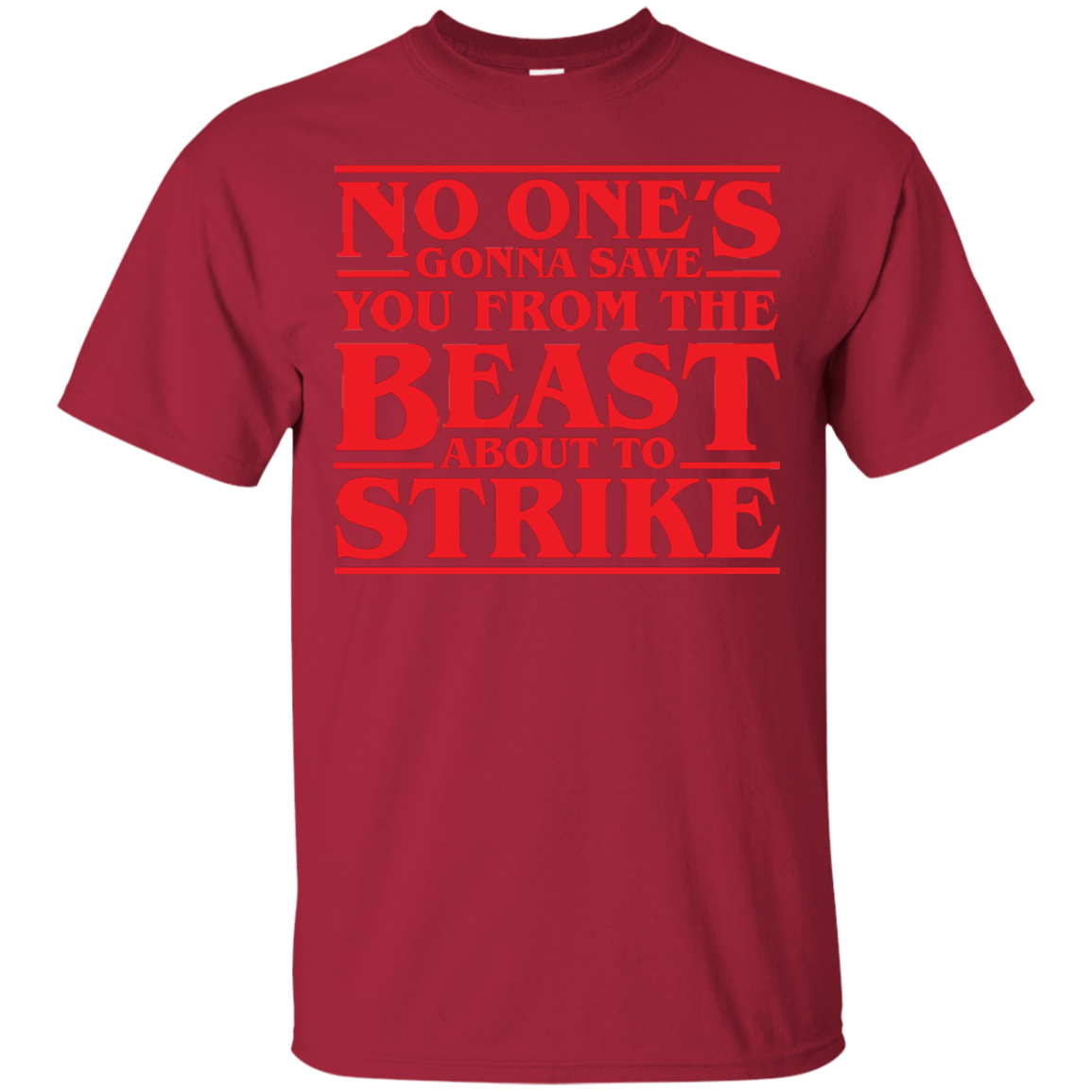 T-Shirts Cardinal / Small The Beast T-Shirt