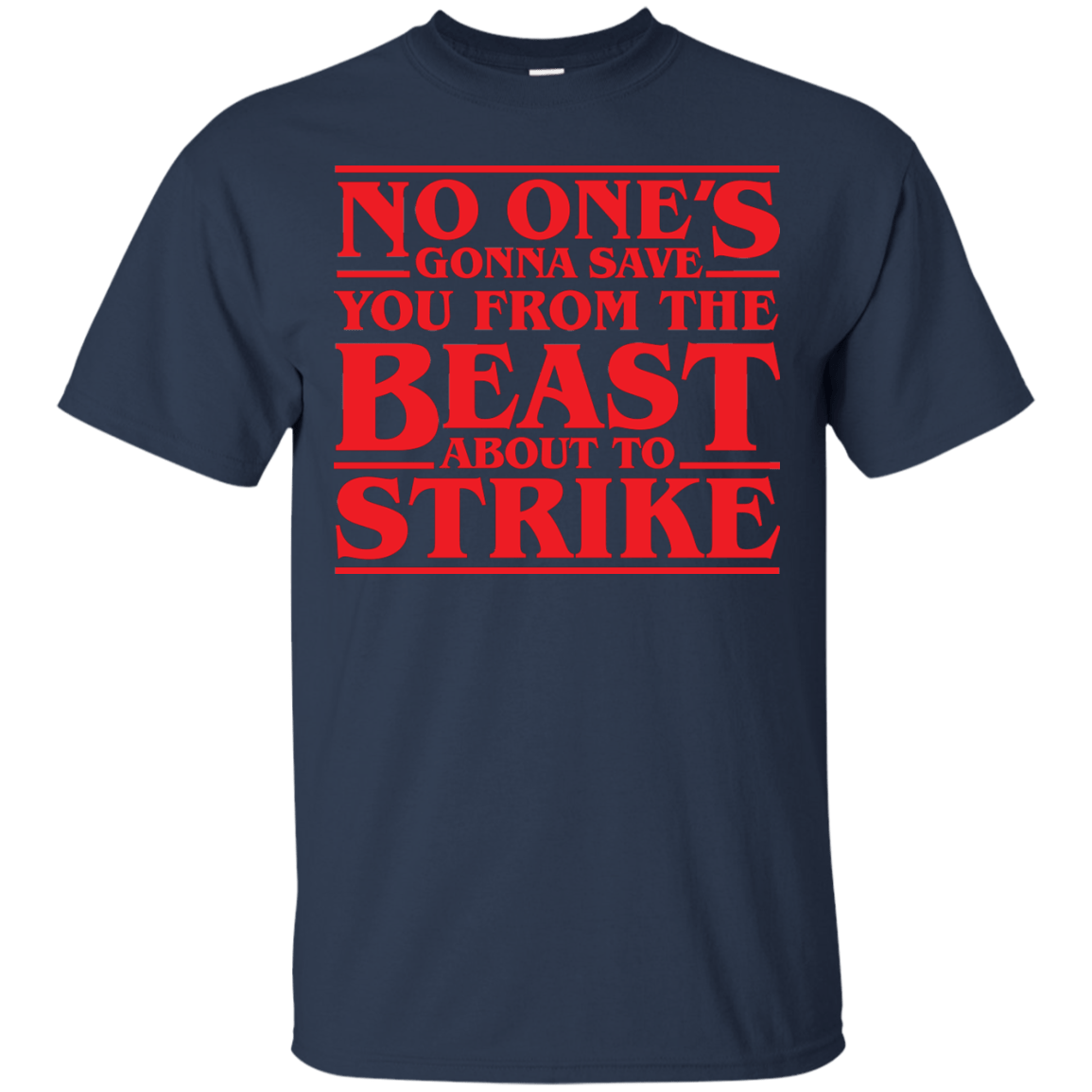 T-Shirts Navy / Small The Beast T-Shirt
