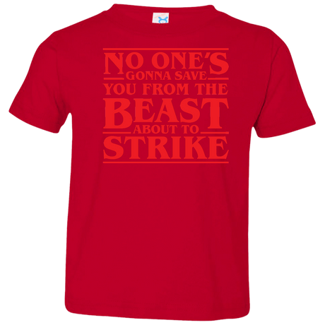 T-Shirts Red / 2T The Beast Toddler Premium T-Shirt