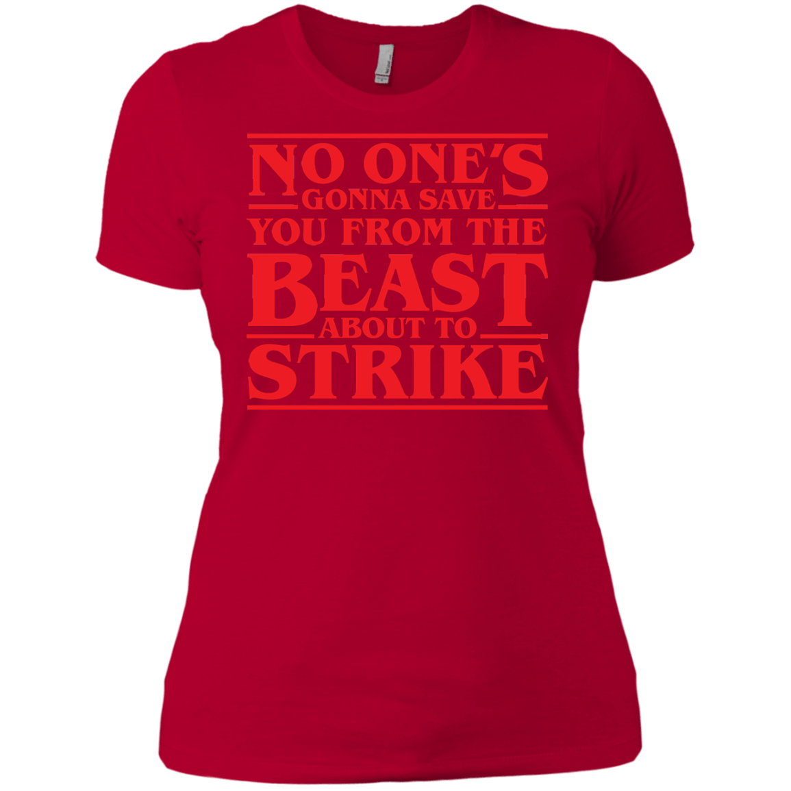T-Shirts Red / X-Small The Beast Women's Premium T-Shirt
