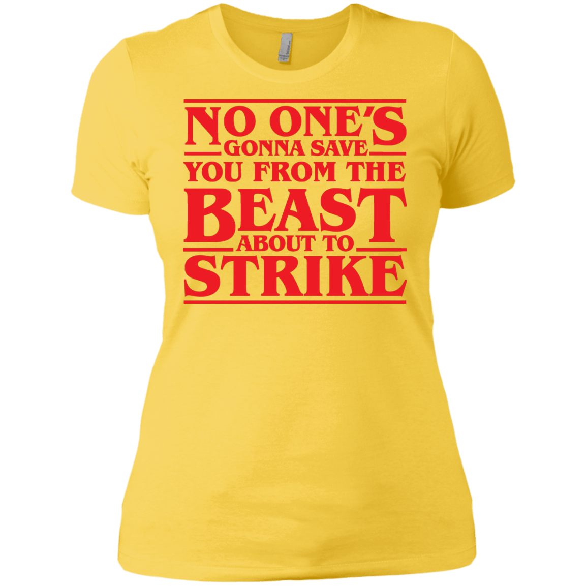 T-Shirts Vibrant Yellow / X-Small The Beast Women's Premium T-Shirt