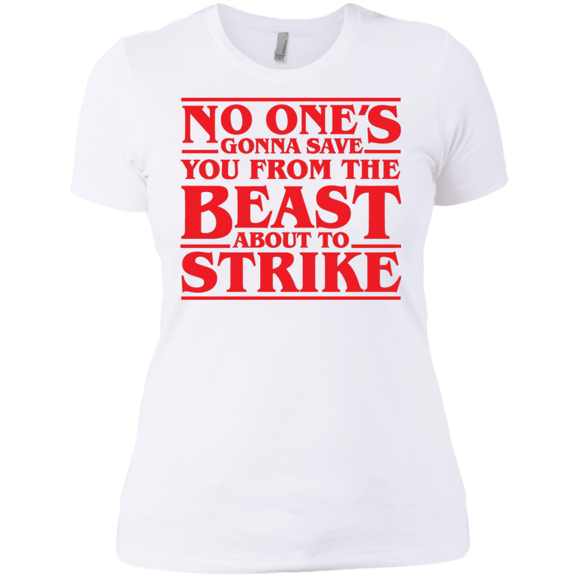 T-Shirts White / X-Small The Beast Women's Premium T-Shirt