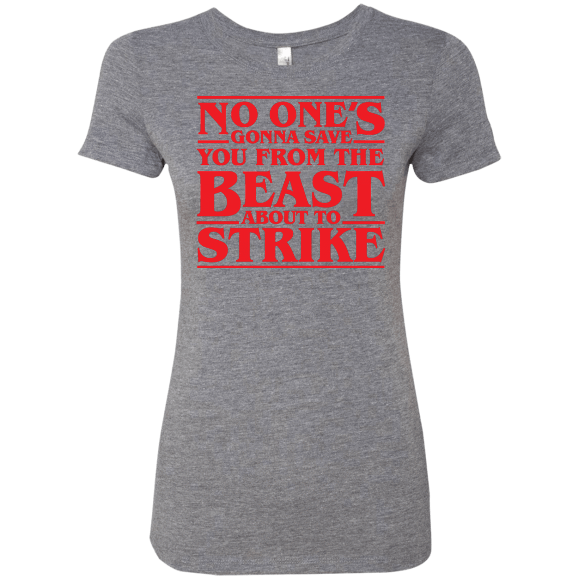 T-Shirts Premium Heather / Small The Beast Women's Triblend T-Shirt