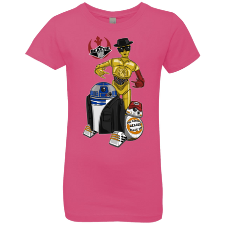 T-Shirts Hot Pink / YXS The Beastie Droids Girls Premium T-Shirt