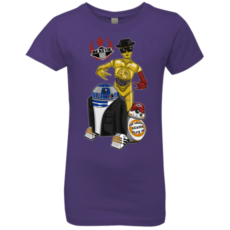 T-Shirts Purple Rush / YXS The Beastie Droids Girls Premium T-Shirt