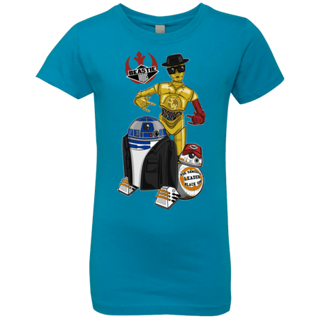 T-Shirts Turquoise / YXS The Beastie Droids Girls Premium T-Shirt