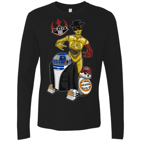 T-Shirts Black / Small The Beastie Droids Men's Premium Long Sleeve