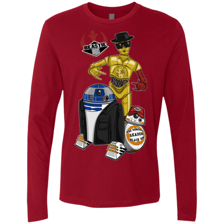 T-Shirts Cardinal / Small The Beastie Droids Men's Premium Long Sleeve