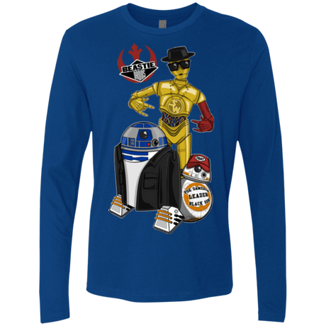 T-Shirts Royal / Small The Beastie Droids Men's Premium Long Sleeve
