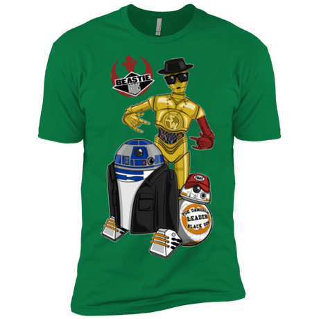 T-Shirts Kelly Green / X-Small The Beastie Droids Men's Premium T-Shirt