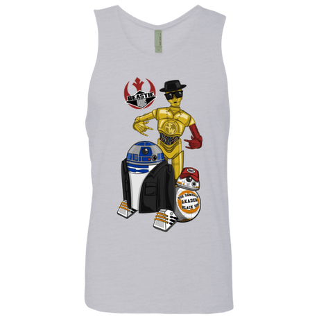T-Shirts Heather Grey / Small The Beastie Droids Men's Premium Tank Top
