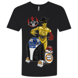 T-Shirts Black / X-Small The Beastie Droids Men's Premium V-Neck