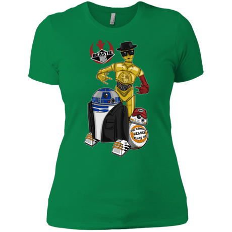 T-Shirts Kelly Green / X-Small The Beastie Droids Women's Premium T-Shirt