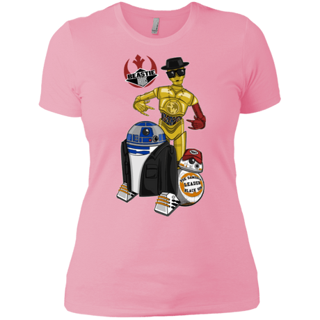T-Shirts Light Pink / X-Small The Beastie Droids Women's Premium T-Shirt