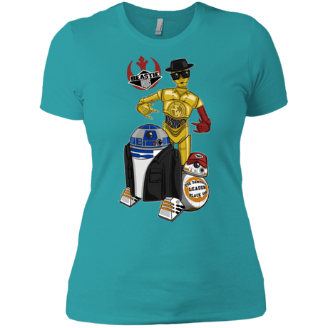 T-Shirts Tahiti Blue / X-Small The Beastie Droids Women's Premium T-Shirt