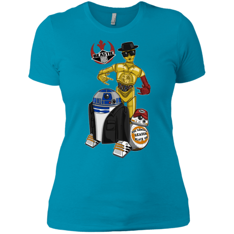 T-Shirts Turquoise / X-Small The Beastie Droids Women's Premium T-Shirt