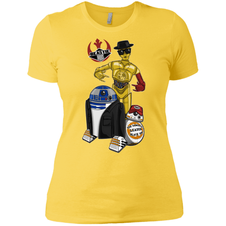 T-Shirts Vibrant Yellow / X-Small The Beastie Droids Women's Premium T-Shirt