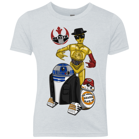 T-Shirts Heather White / YXS The Beastie Droids Youth Triblend T-Shirt
