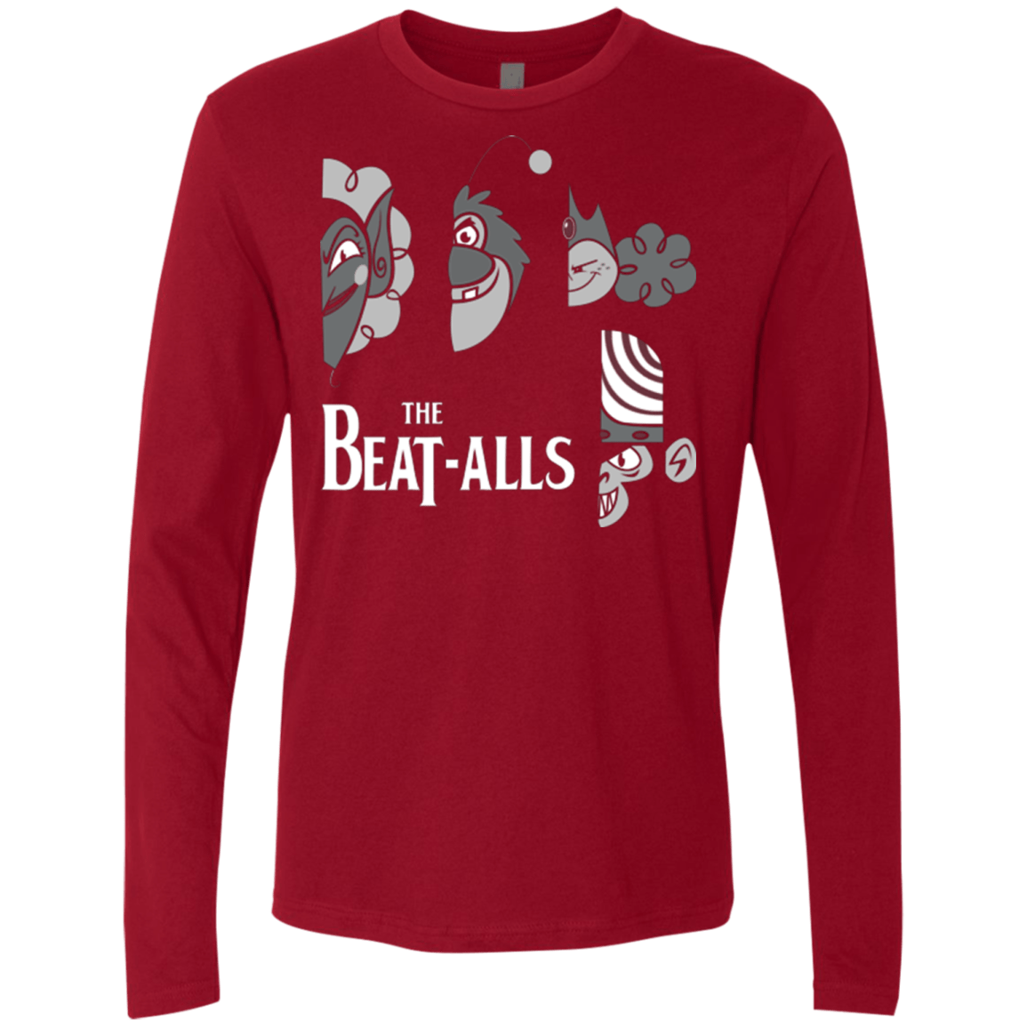 T-Shirts Cardinal / Small The Beat Alls Men's Premium Long Sleeve