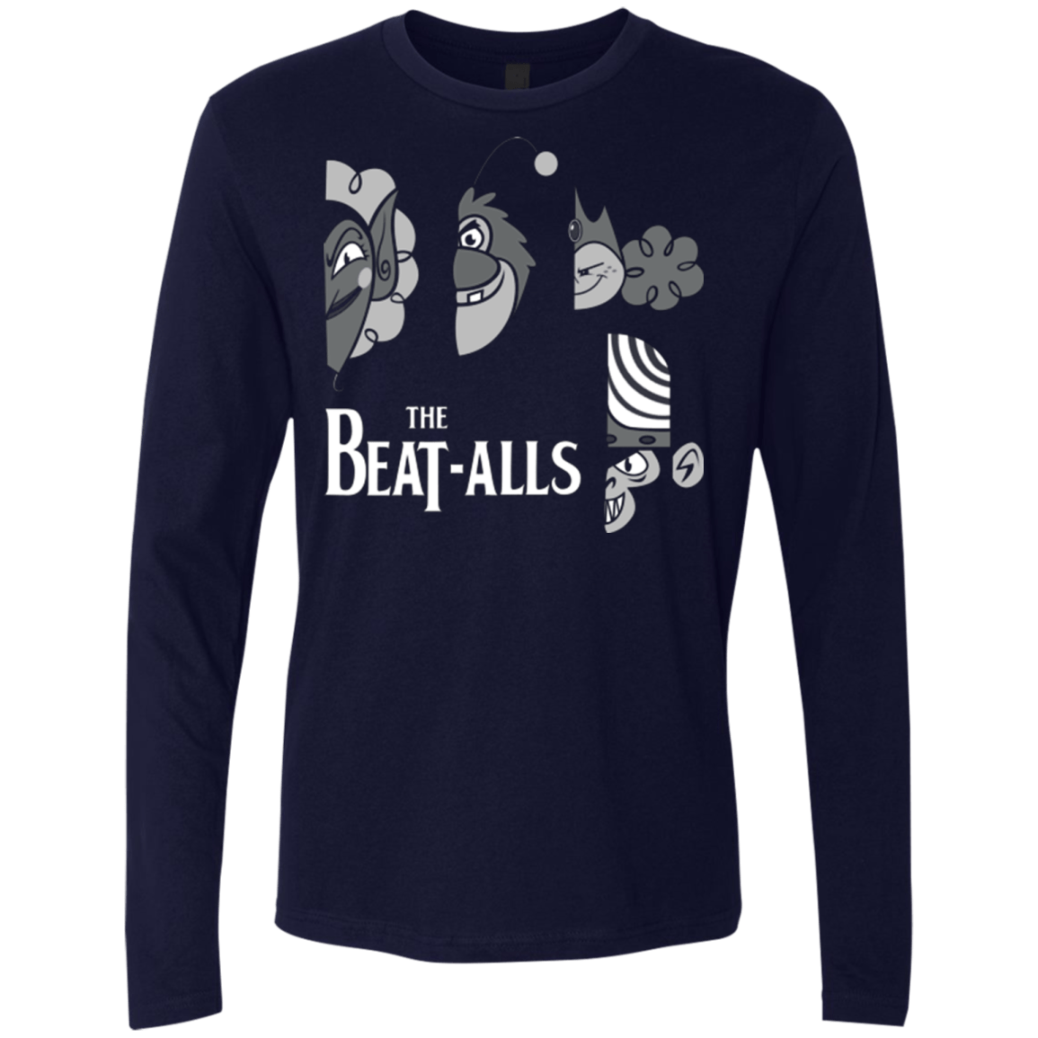 T-Shirts Midnight Navy / Small The Beat Alls Men's Premium Long Sleeve