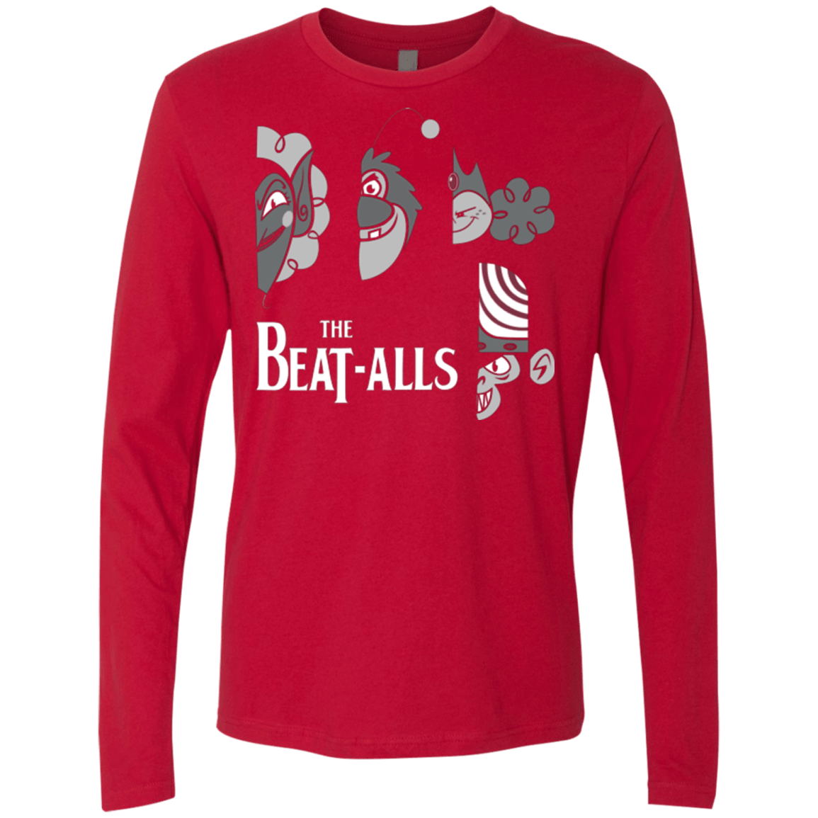 T-Shirts Red / Small The Beat Alls Men's Premium Long Sleeve