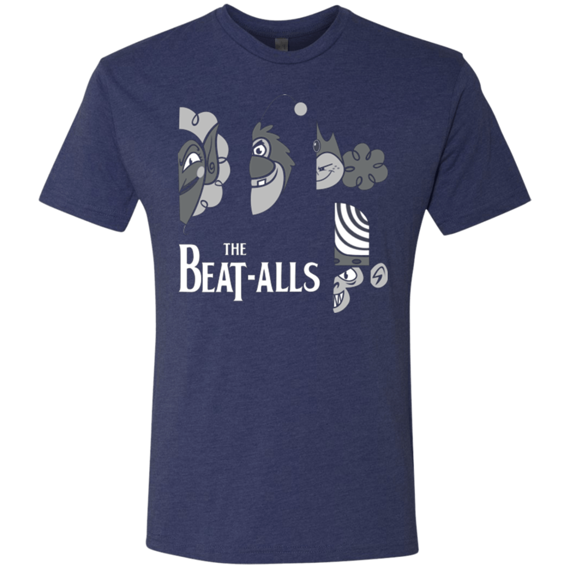 T-Shirts Vintage Navy / Small The Beat Alls Men's Triblend T-Shirt