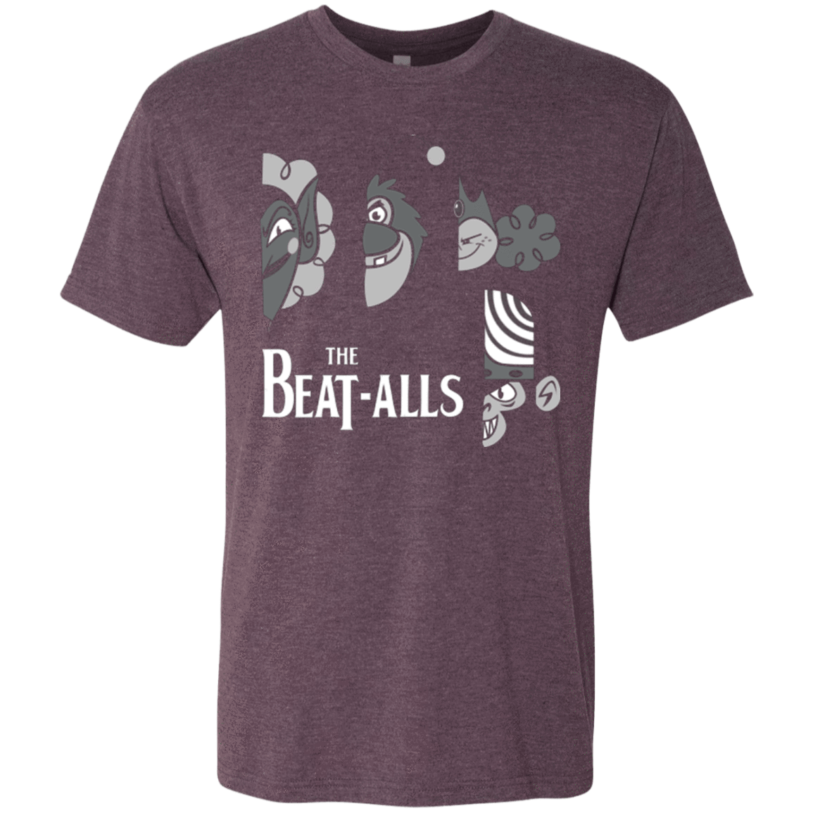 T-Shirts Vintage Purple / Small The Beat Alls Men's Triblend T-Shirt